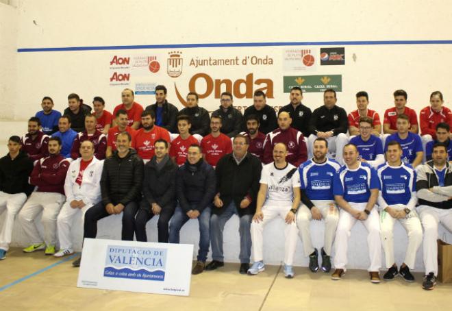 Tots els protagonistes de les finals del AON d'escala i corda