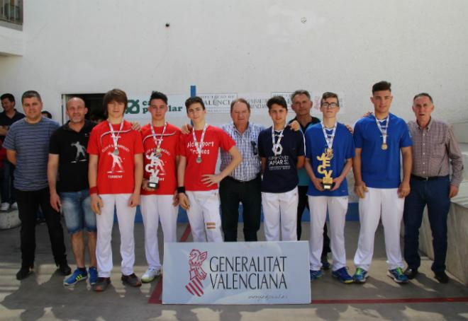Los juveniles de Algimia, campeones (Foto: FPV)
