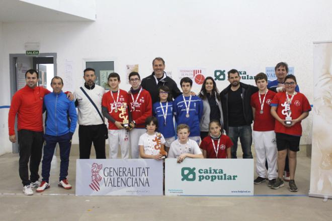 Podium infantil.