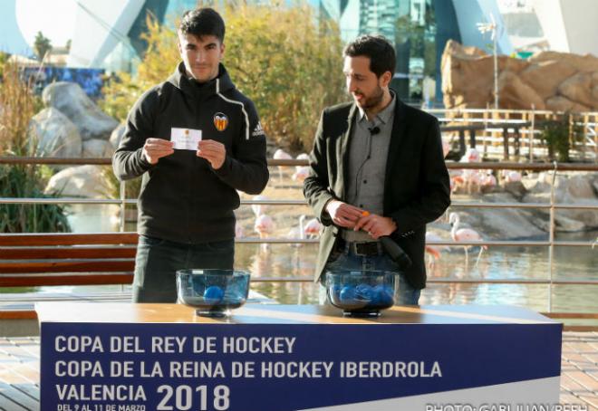 El jugador del Valencia es embajador de la competición. (Foto: Gabi Juan / RFEH)