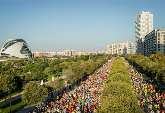 Valencia se volcará con su Maratón este domingo.