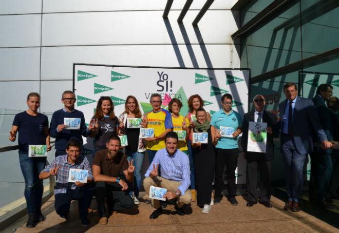 Foto de la presentación de las diversas pruebas del domingo.