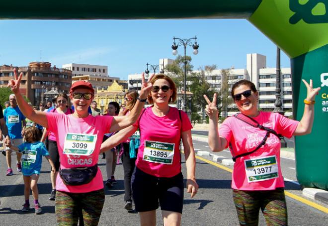 La participación femenina superó el 50% (Foto: Volta a Peu de València)