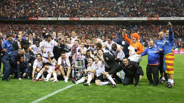 En 17 veces el Valencia alcanzó la final y en 7 ganó el título. (Foto: Valencia CF)