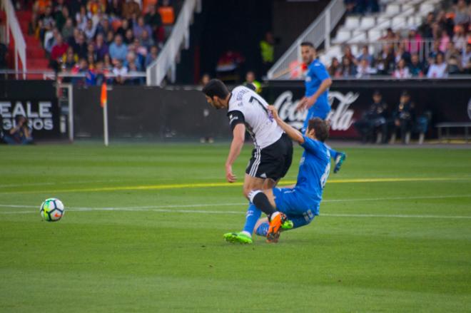 El Valencia perdió una ocasión de oro ante el Getafe. (Foto: Jenn Torres)