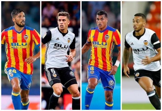 Gran rendimiento de los centrales del Valencia CF.