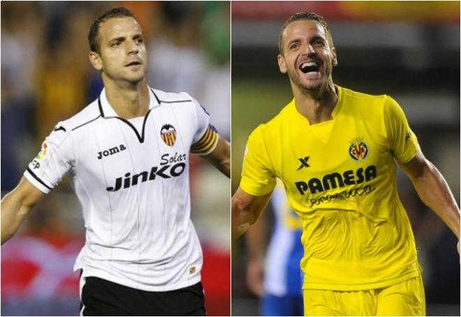 Varios jugadores vistieron las camisetas de Valencia y Villarreal.