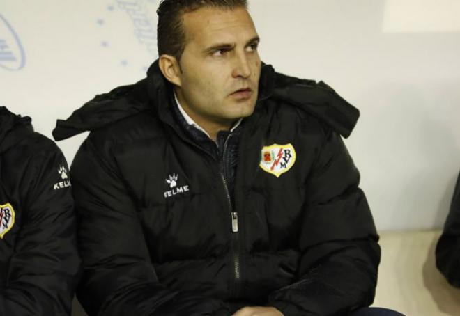 Rubén Baraja en su época como técnico del Rayo. (Foto: LaLiga)