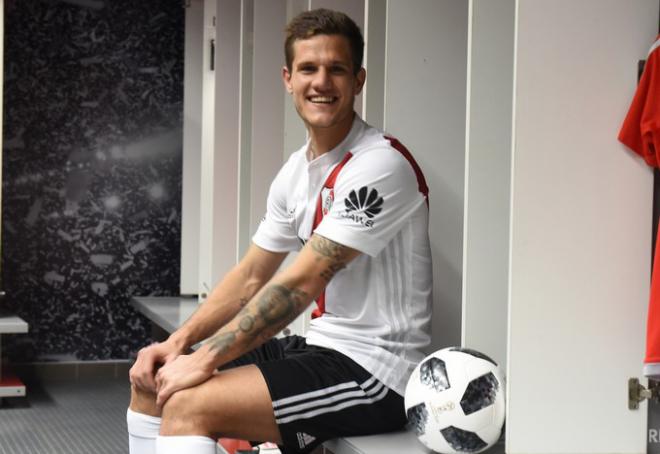 Bruno Zuculini ha regresado a Argentina (Foto: River Plate).