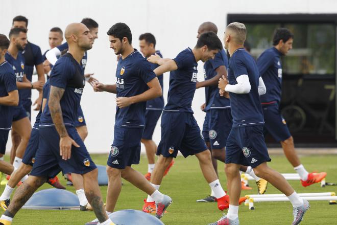 El equipo en un entrenamiento. (Foto: A. Iranzo)