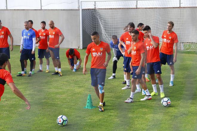 Último entrenamiento en Paterna.