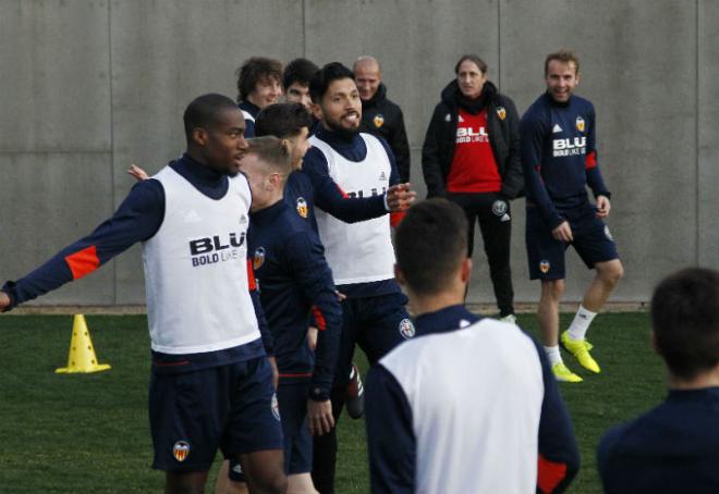 El equipo vuelve al tajo esta tarde y no para en toda la semana. (Foto: David González)