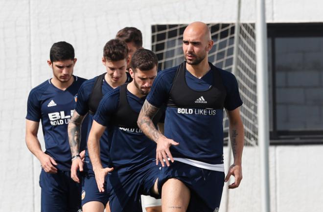 Todos convocados contra el Éibar. (Foto: Alberto Iranzo)