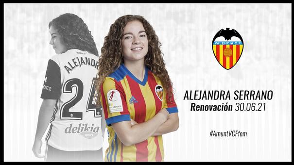 Alejandra Serrano es la benjamina del equipo.