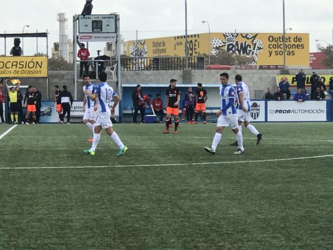 El Mestalla empató contra el Baleares (Foto: Valencia CF).