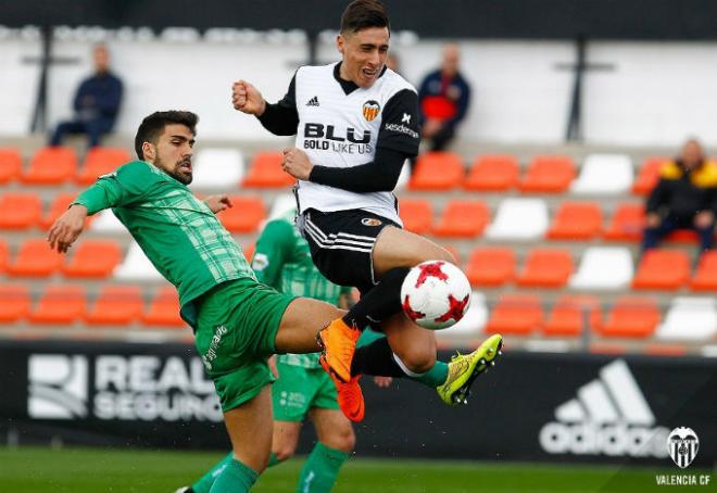 Longoria estuvo en las gradas. (Foto: Valencia CF)