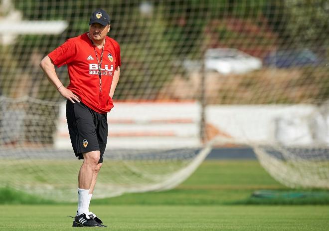 El búlgaro en un entrenamiento.