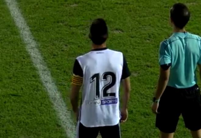 Salva Ruiz entró en la segunda parte contra el Lleida (Foto: VCFPlay).