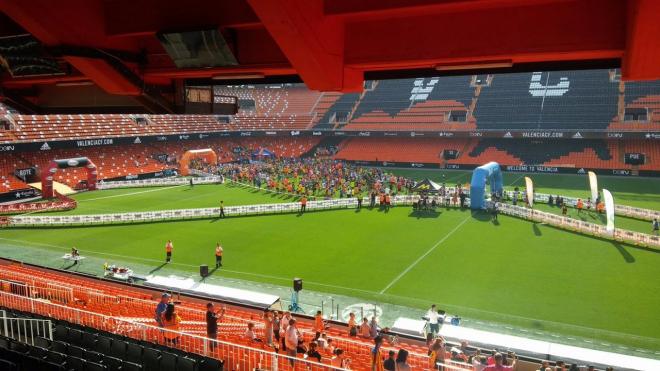 Por segundo año consecutivo, Mestalla se llenará de runners.