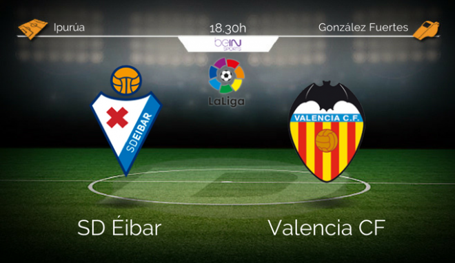 El Valencia CF visita al Eibar.