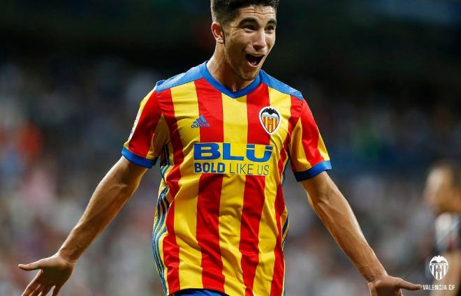 Carlos Soler es el jugador con más valor de mercado de la plantilla (Foto: Valencia CF).