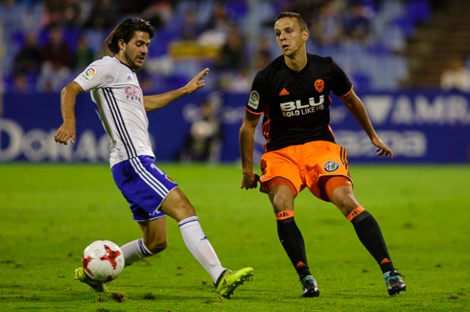 Maksimovic fue titular en Copa contra el Zaragoza. (Foto: Dani Marzo)