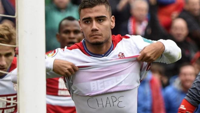 Andreas Pereira marcó al Sevilla su primer gol en LaLiga con dedicatoria especial. (Foto: EFE)