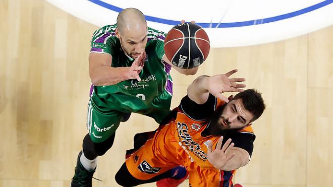 El Valencia Basket se dejó la piel en el Martín Carpena. (Foto: ACB)