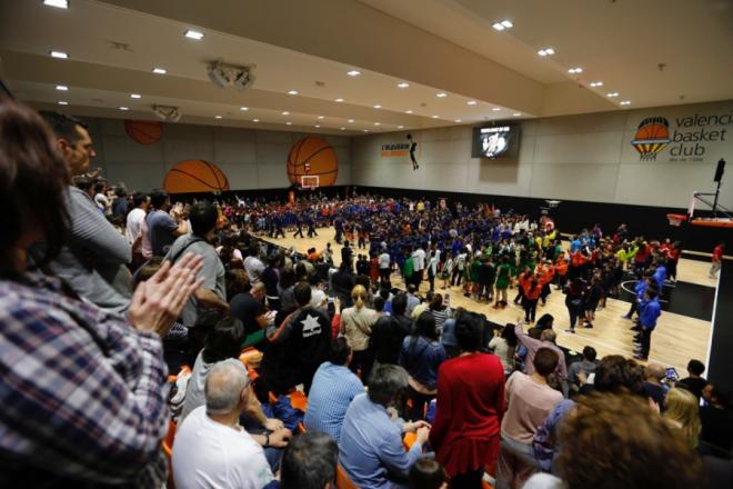 Éxito de asistencia. (Foto: Valencia Basket Club)