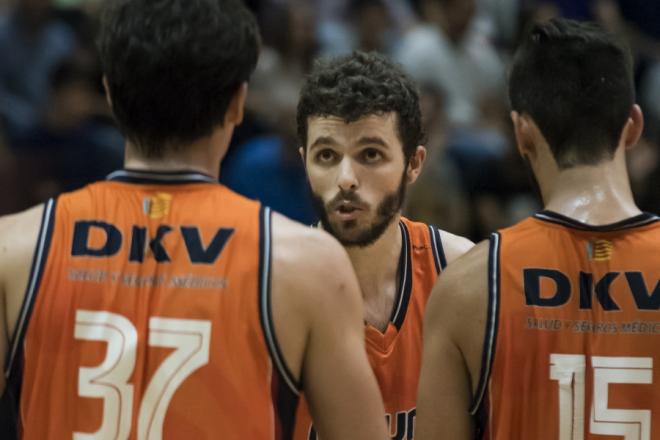 El equipo EBA de Valencia Basket.