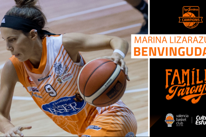 Marina Lizarazu, fichaje de lujo para el Valencia Basket.