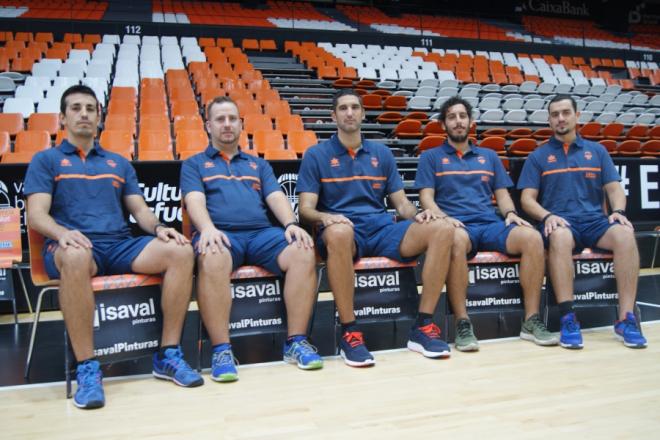 Rubén Burgos y su equipo.