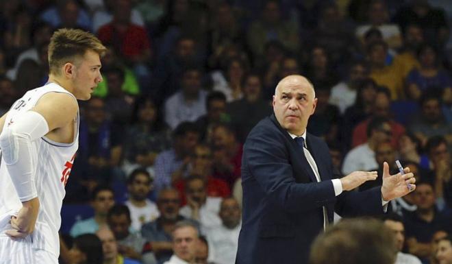 Pablo Laso en un partido de Liga. (Foto: ACB)