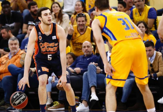 El Valencia Basket tuvo un mal día frente al Herbalife Gran Canaria (ACB).