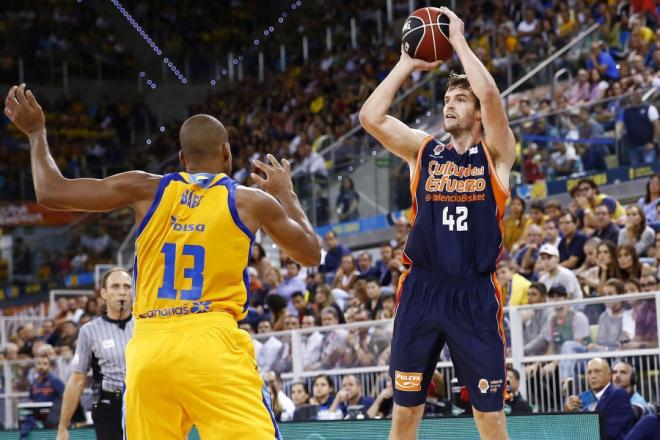 El Valencia Basket ha jugado tres veces contra el Gran Canaria.