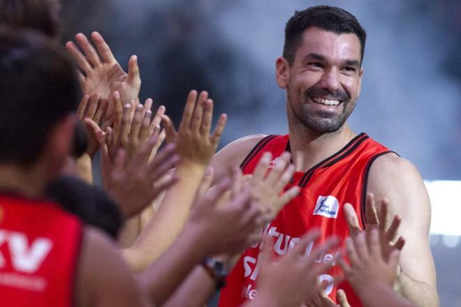 Rafa Martínez, santo y seña del Valencia Basket.
