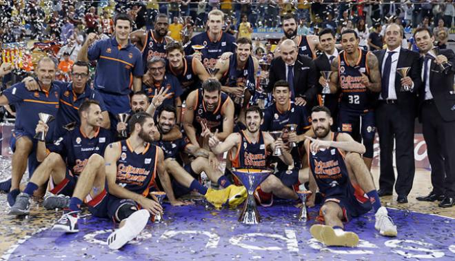 El Valencia Basket se proclamó campeón de la Supercopa Endesa (Foto: Liga Endesa).