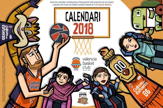 Espectacular calendario solidario.