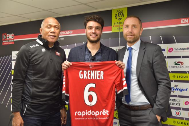 Grenier llegó al Guingamp en enero. (Foto: eaguingamp)