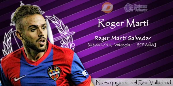Roger Martí regresa al Real Valladolid