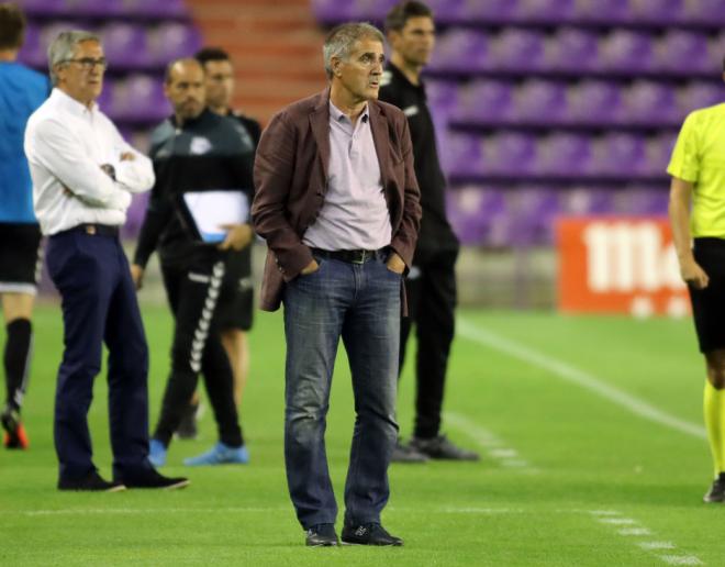 Paco Herrera, durante el XLIII Trofeo Ciudad de Valladolid.