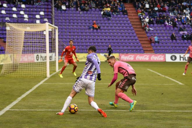 Imagen del anterior 0-0 que cosechó el Real Valladolid, en la 16/17.