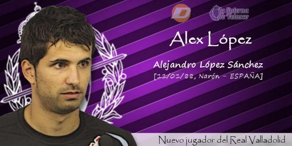 Alex López, nuevo jugador del Real Valladolid para la próxima temporada.