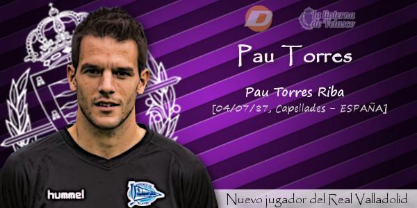 Pau Torres será portero del Real Valladolid hasta junio de 2018.
