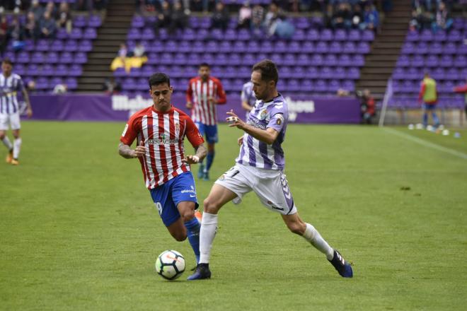 Duelo de la segunda vuelta entre el Valladolid y el Sporting.