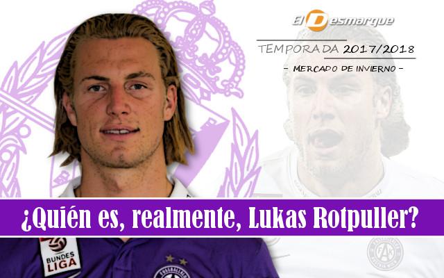 Lukas Rotpuller, nuevo jugador del Real Valladolid 2017/2018.