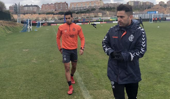 Anuar se retira del entrenamiento.