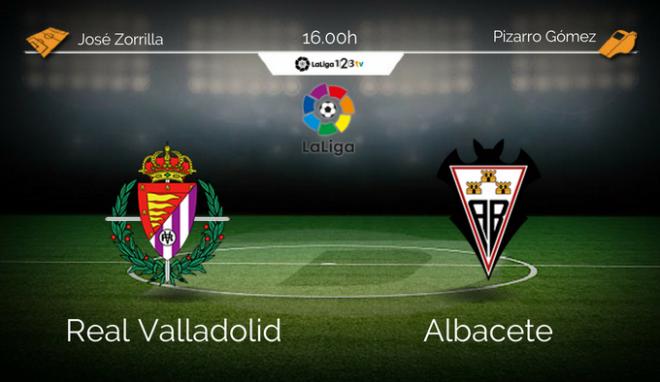 El Real Valladolid disputa una 'final' ante el Albacete Balompié.