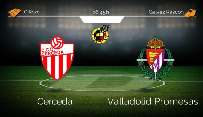 El Real Valladolid Promesas visita al Cerceda en la Jornada 28.