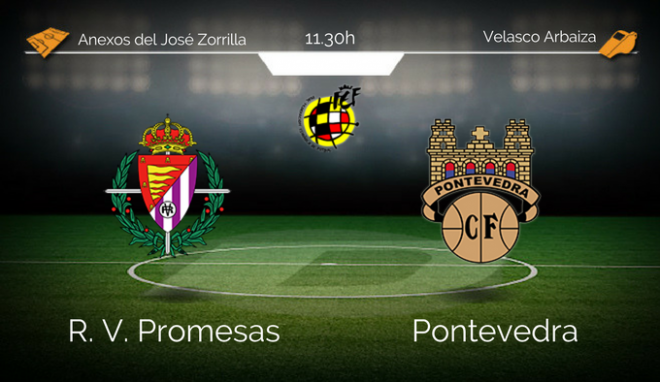 El Promesas recibe al Pontevedra en la Jornada 35.